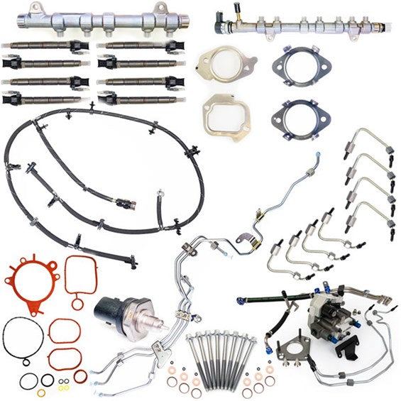 Thoroughbred Fuel System Contamination Kit with DCR 17-19 Ford WITH CORE ADDED TO TOTAL