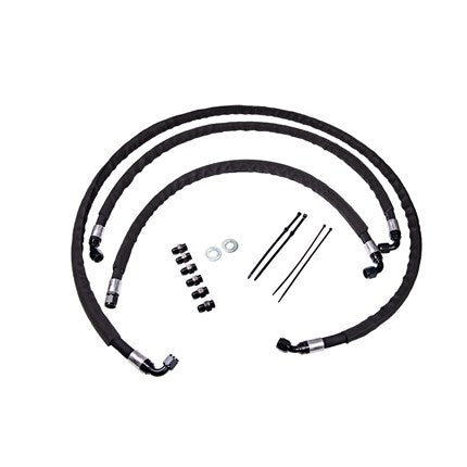 Fleece Transmission Cooler Lines 2017-2019 GM L5P Duramax 6.6L