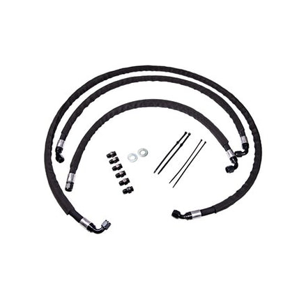 Fleece Transmission Cooler Lines 2017-2019 GM L5P Duramax 6.6L