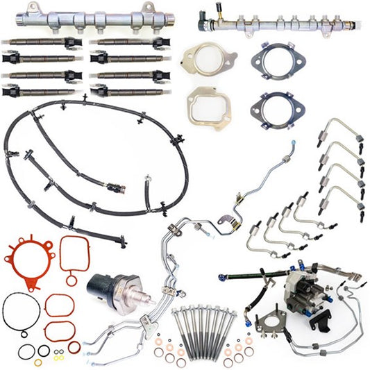 Thoroughbred Fuel System Contamination Kit with DCR 17-19 Ford WITH CORE ADDED TO TOTAL